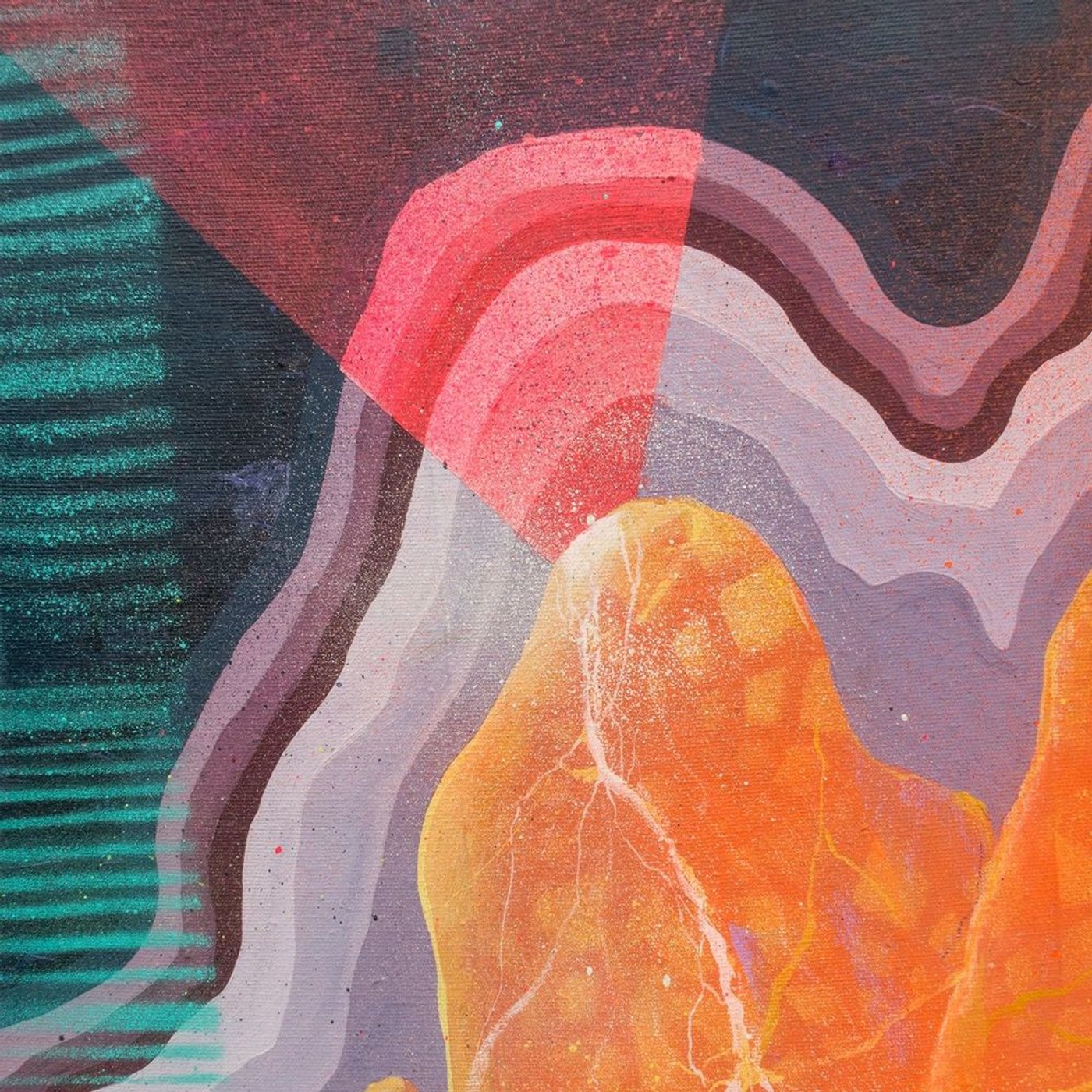 The soul of the mountains, detail view 3