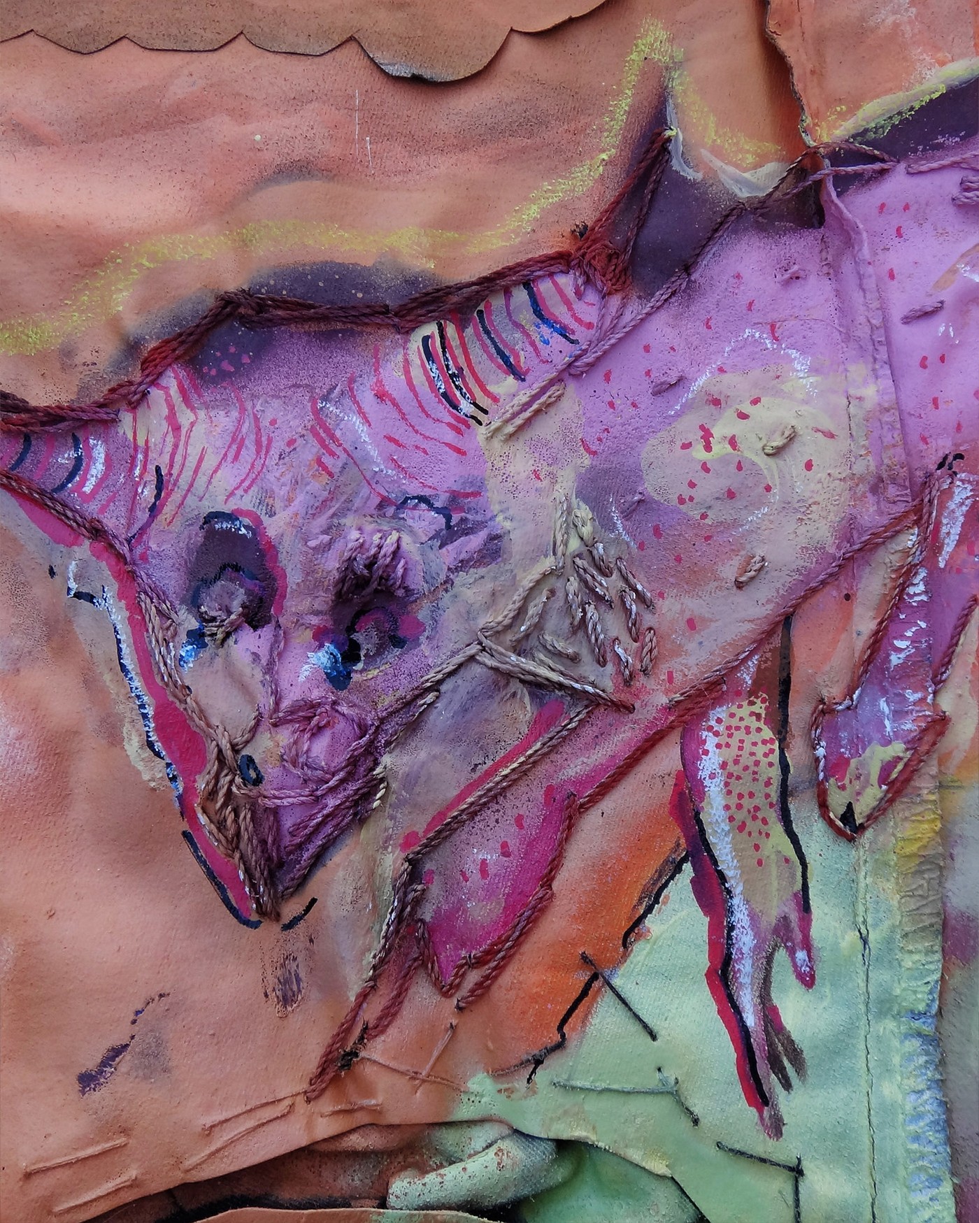 Otherworldly Attack, detail view 5