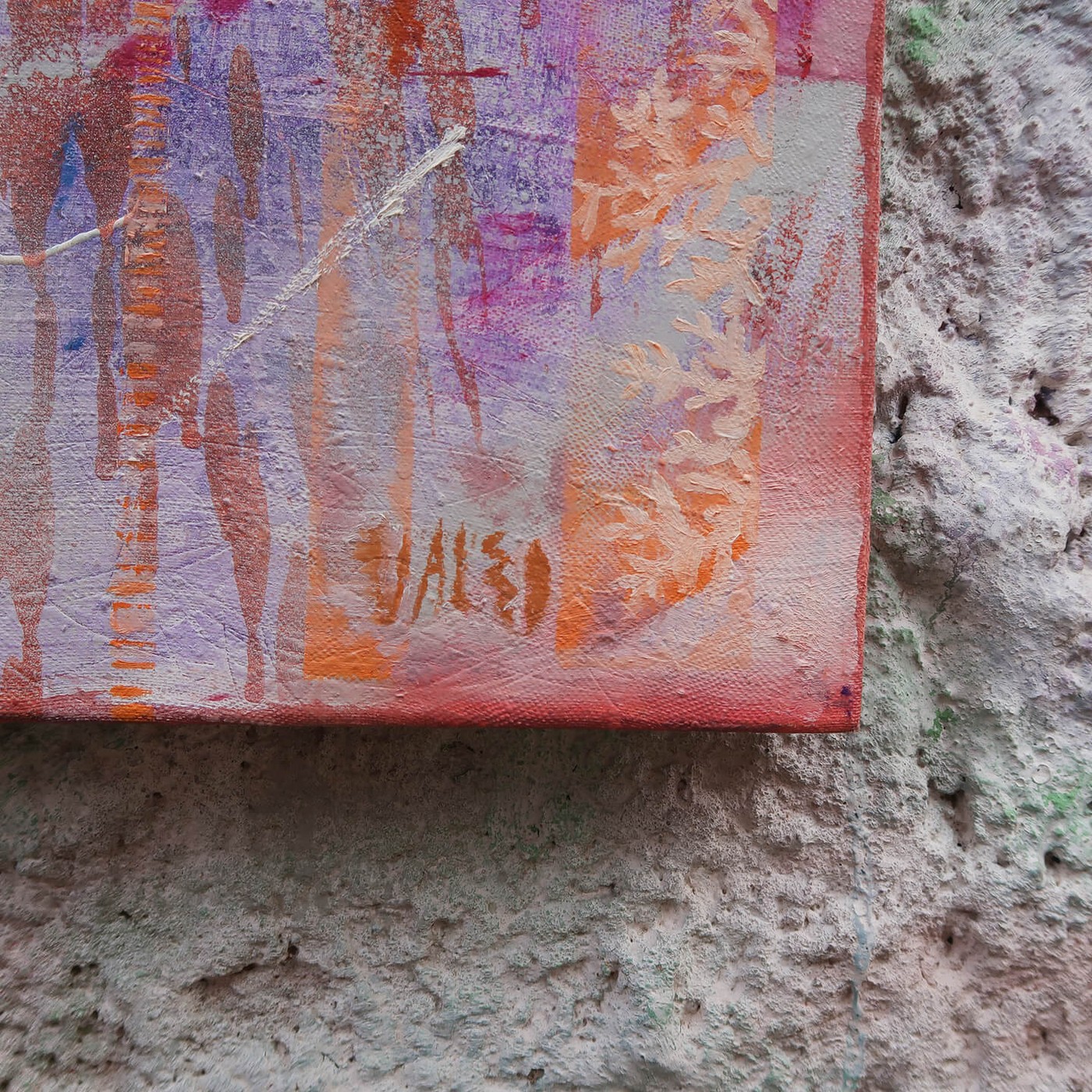 Beam of light , detail view 2