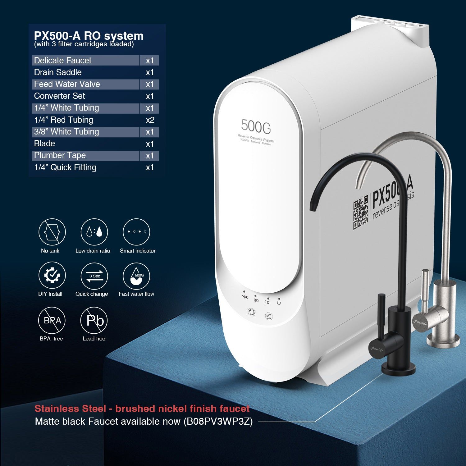 Frizzlife PX500-A Tankless RO System Review: Worth $379.99?