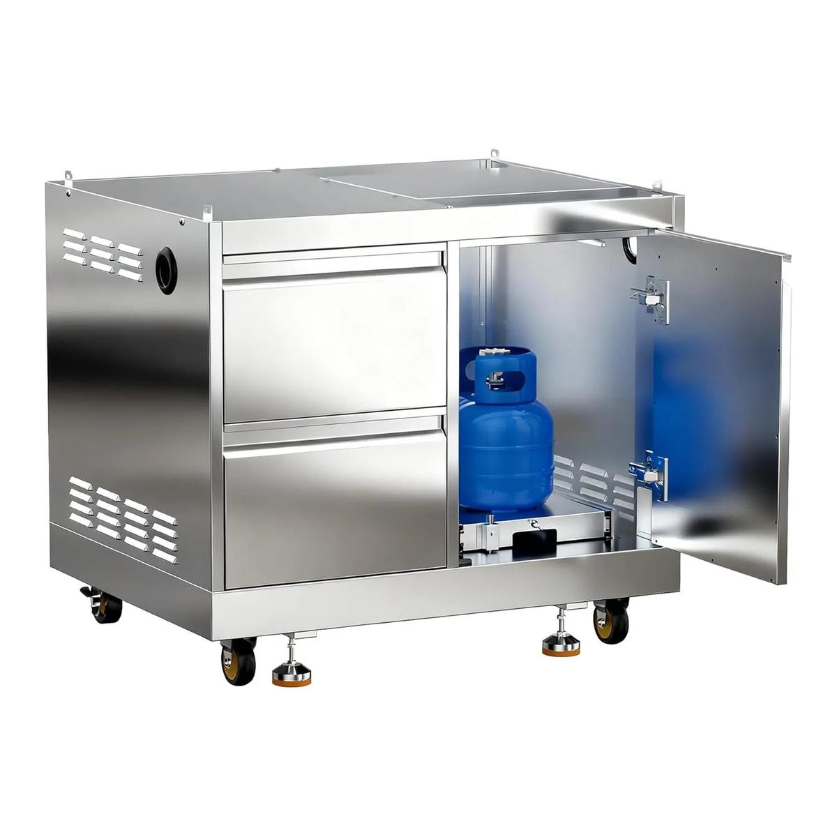 Bodegacooler 32" Stainless Steel Outdoor Kitchen Cabinet