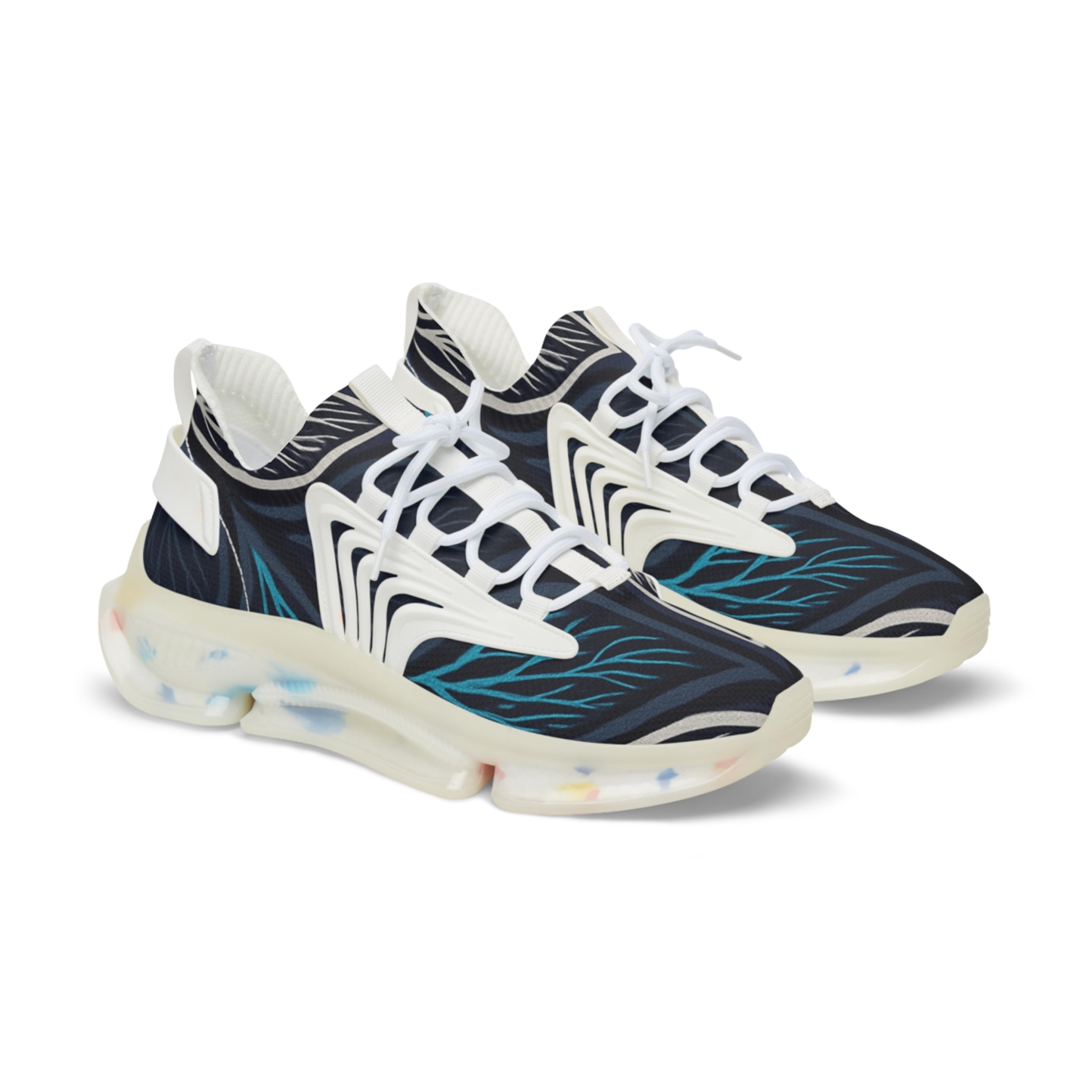 Orchid Vein Cipher Weave Sneakers
