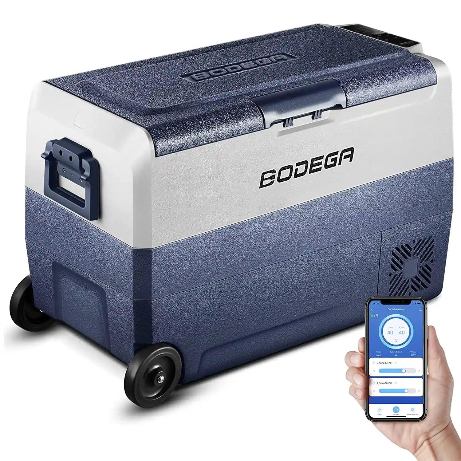 BODEGAcooler T50 Portable Freezer 53qt/50L Dual Zone