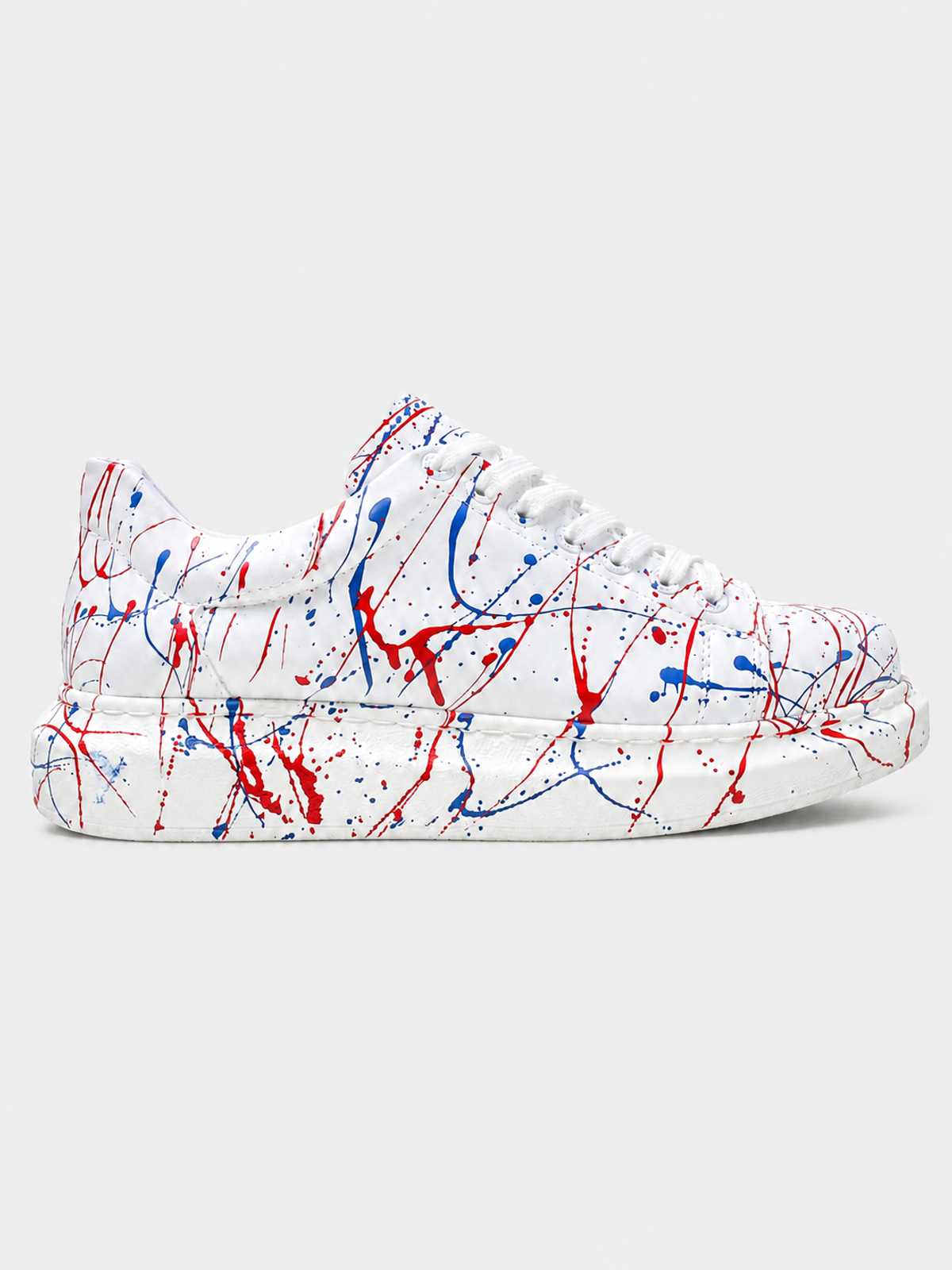 Women's Porto Vibe Hand-Painted Vegan Leather Sneaker