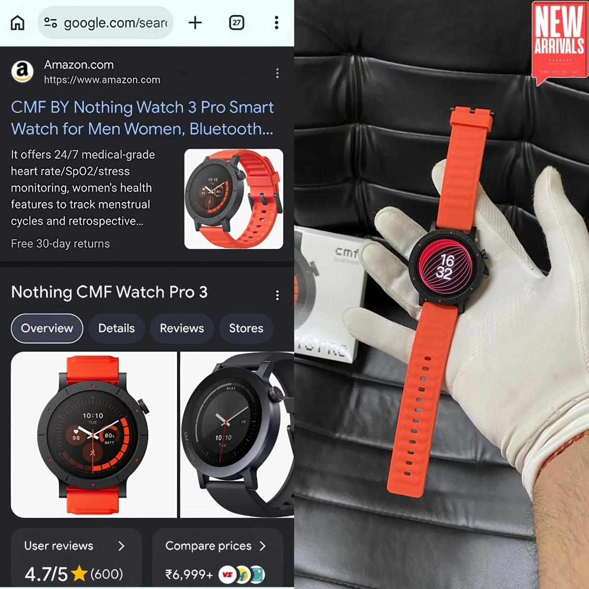 CMF Watch 3 Pro Smartwatch