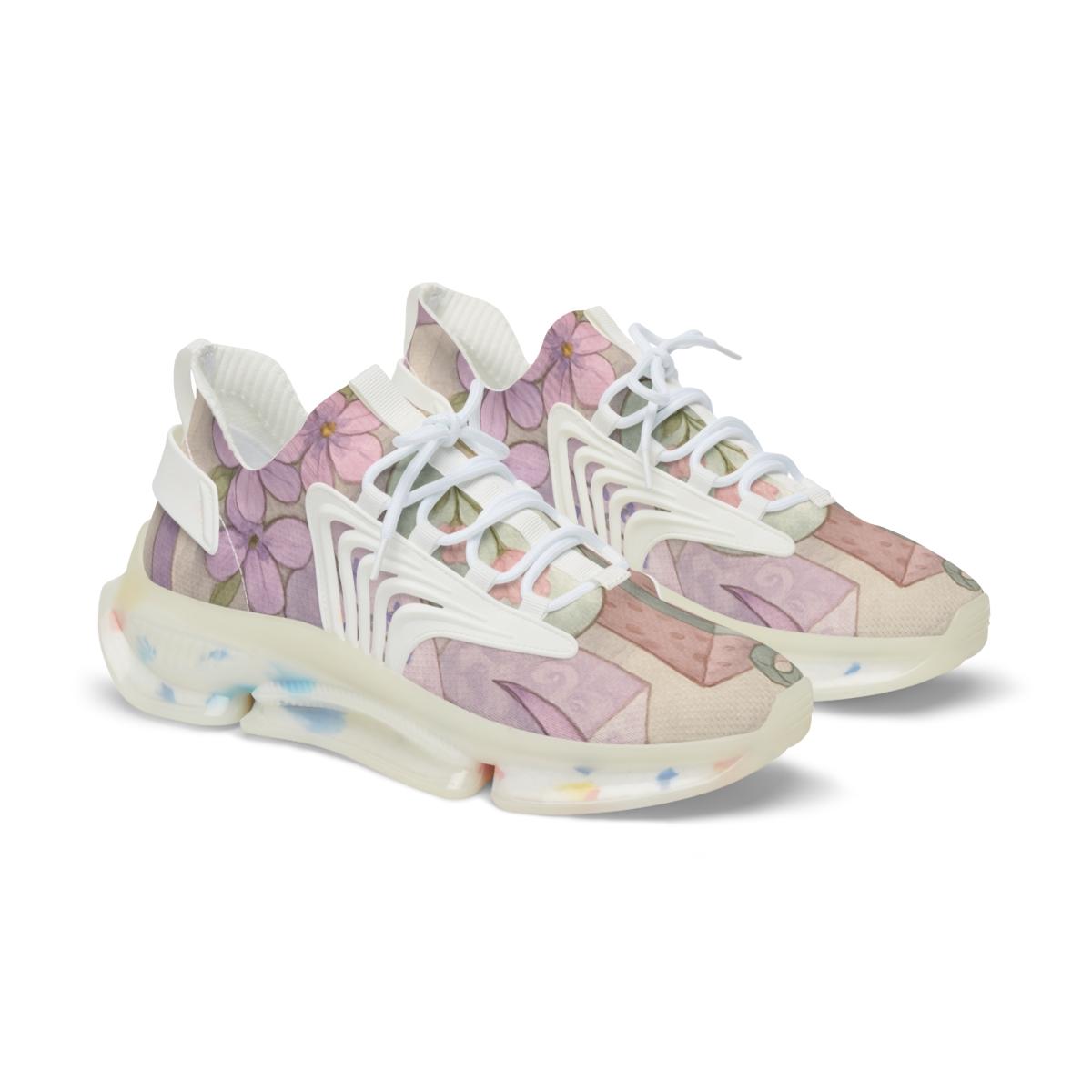 Spring Eggshell Bloom Tableau Sneakers