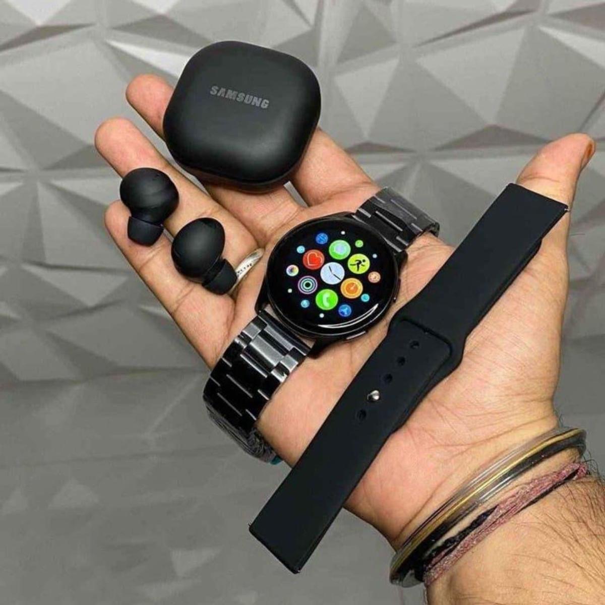 Samsung Galaxy Buds2 Pro & Galaxy Active 2 Smartwatch Combo