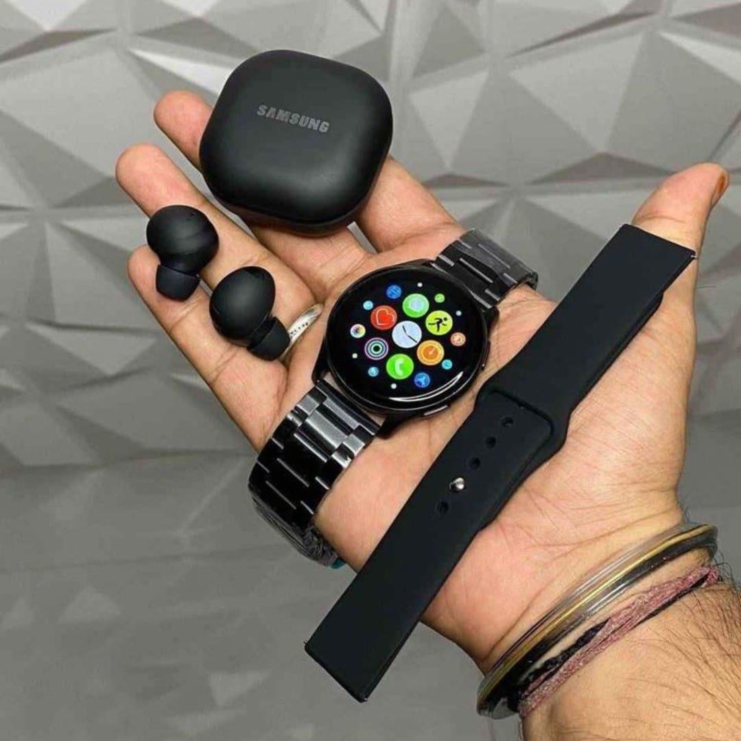 Samsung Galaxy Buds2 Pro & Galaxy Active 2 Smartwatch Combo