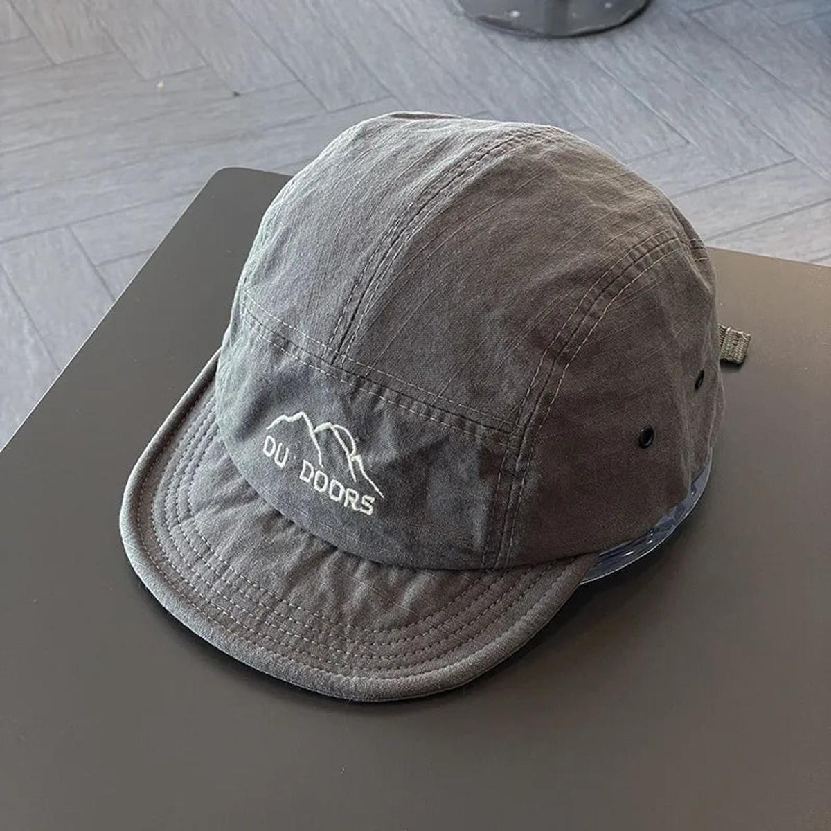 Soft Top Short Brim Quick Dry Adjustable Baseball Cap