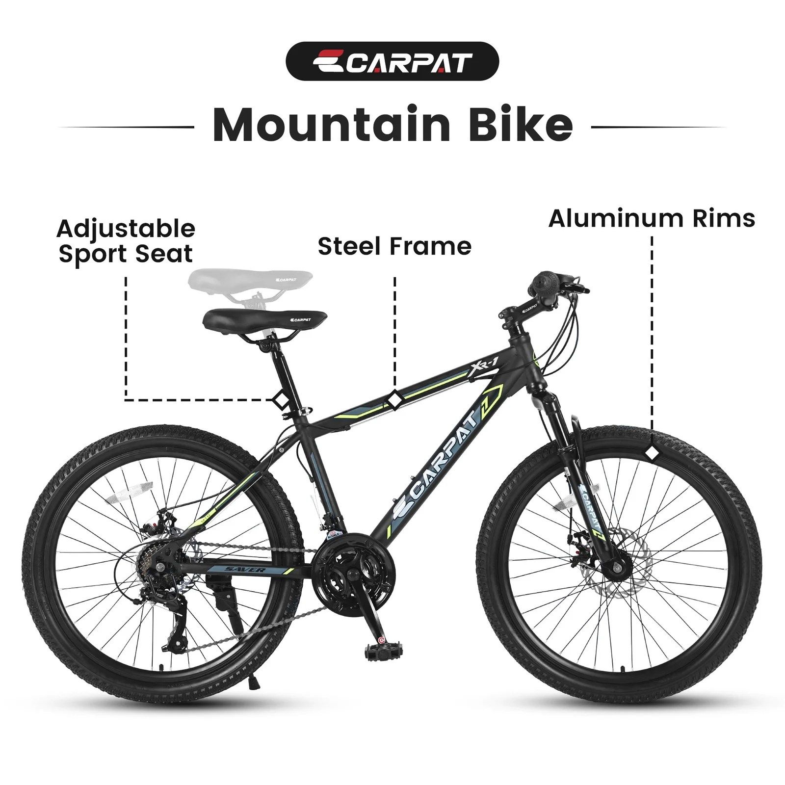 Elecony 24" Mountain Bike Review: Shimano 21-Speed for Teens