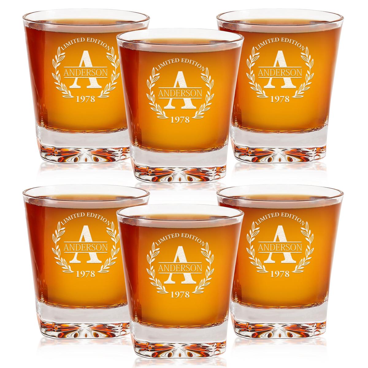 Frolk Classic Lead-Free Crystal Whiskey Glasses