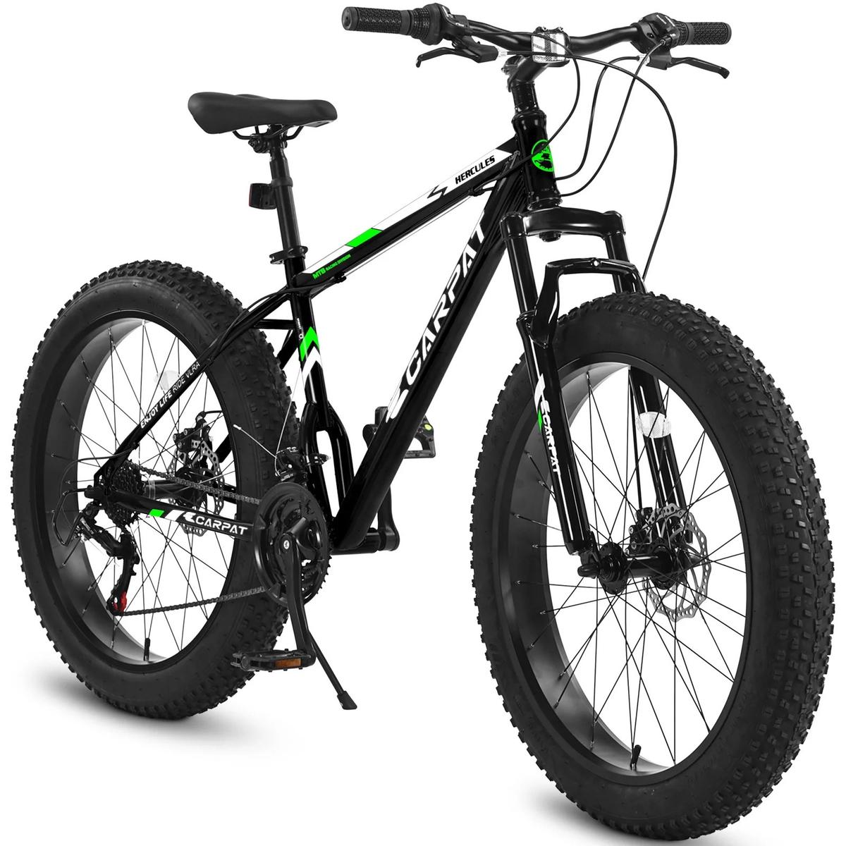 Elecony 26" Fat Tire Bike Review: Shimano 21-Speed All-Terrain Beast