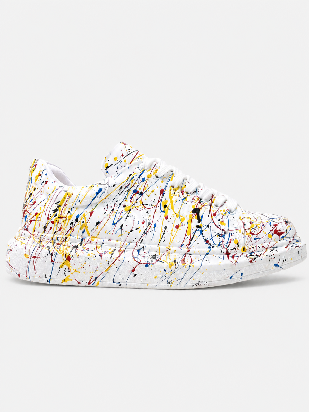 Women's Porto Motion Hand-Painted Vegan Leather Sneaker