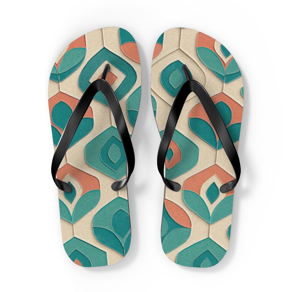 Hex Bloom Pixel Tessellation Flip Flops