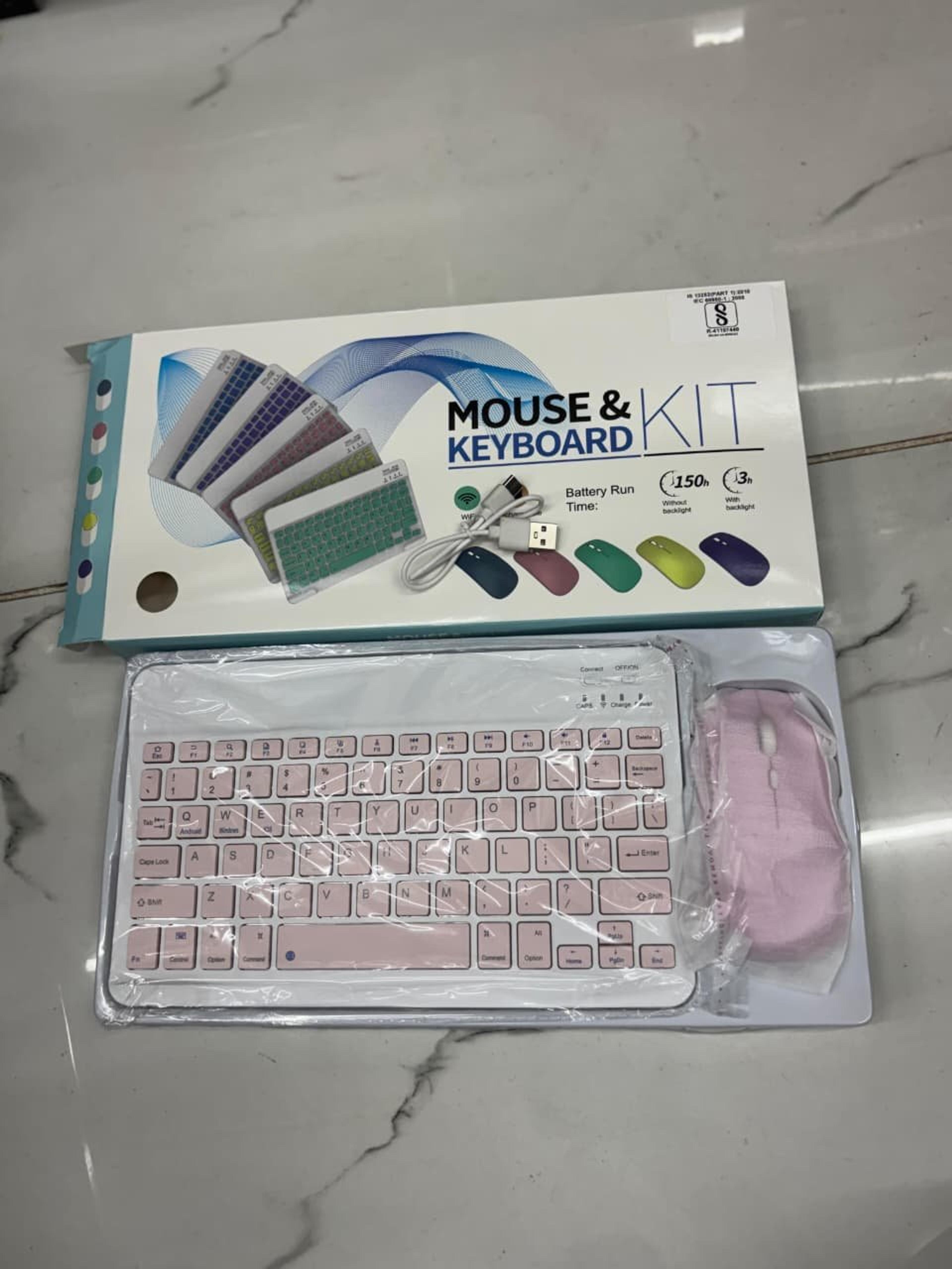 Multi-Purpose Wireless Keyboard & Mouse Combo