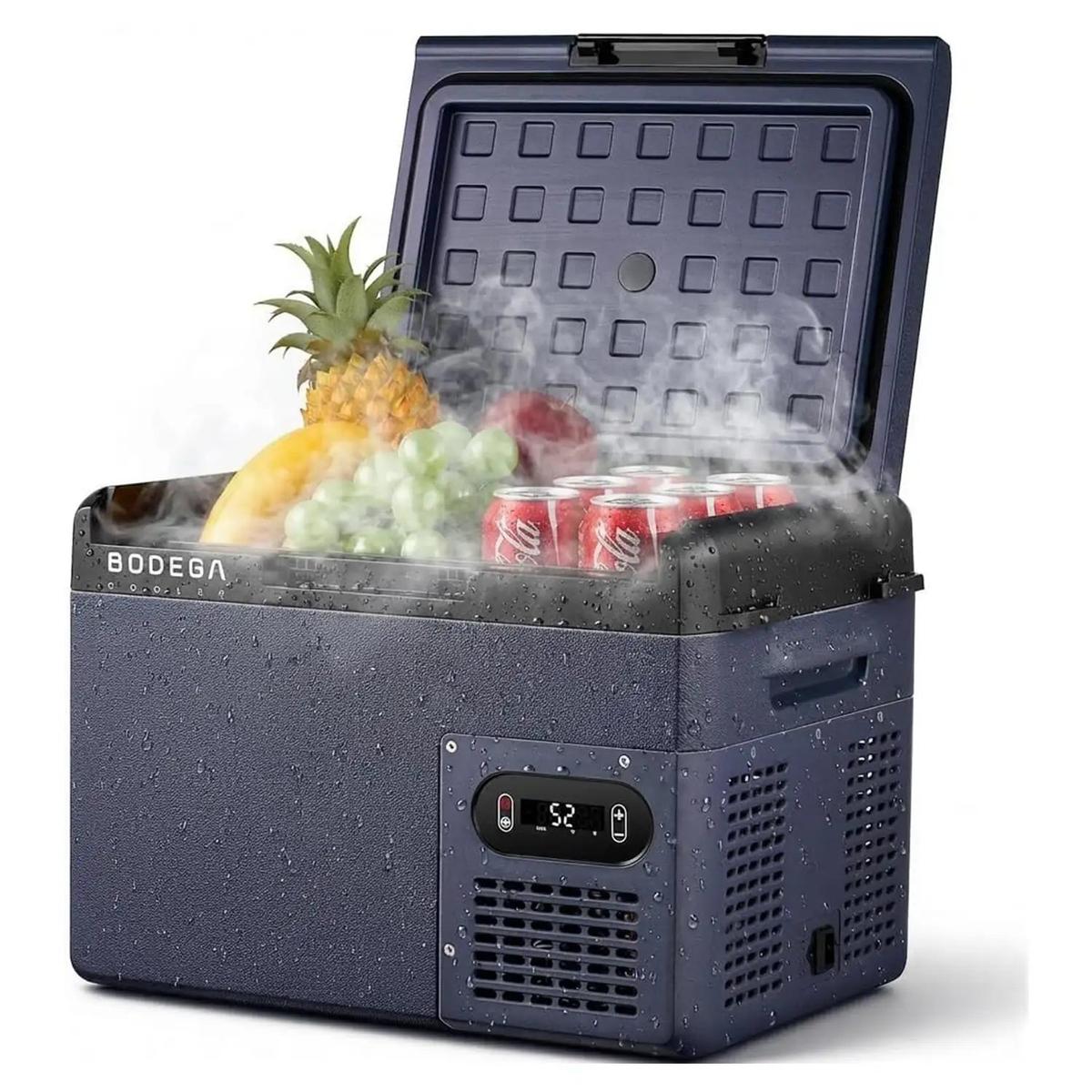 BODEGACOOLER 15L Mini Car Fridge Freezer 16QT