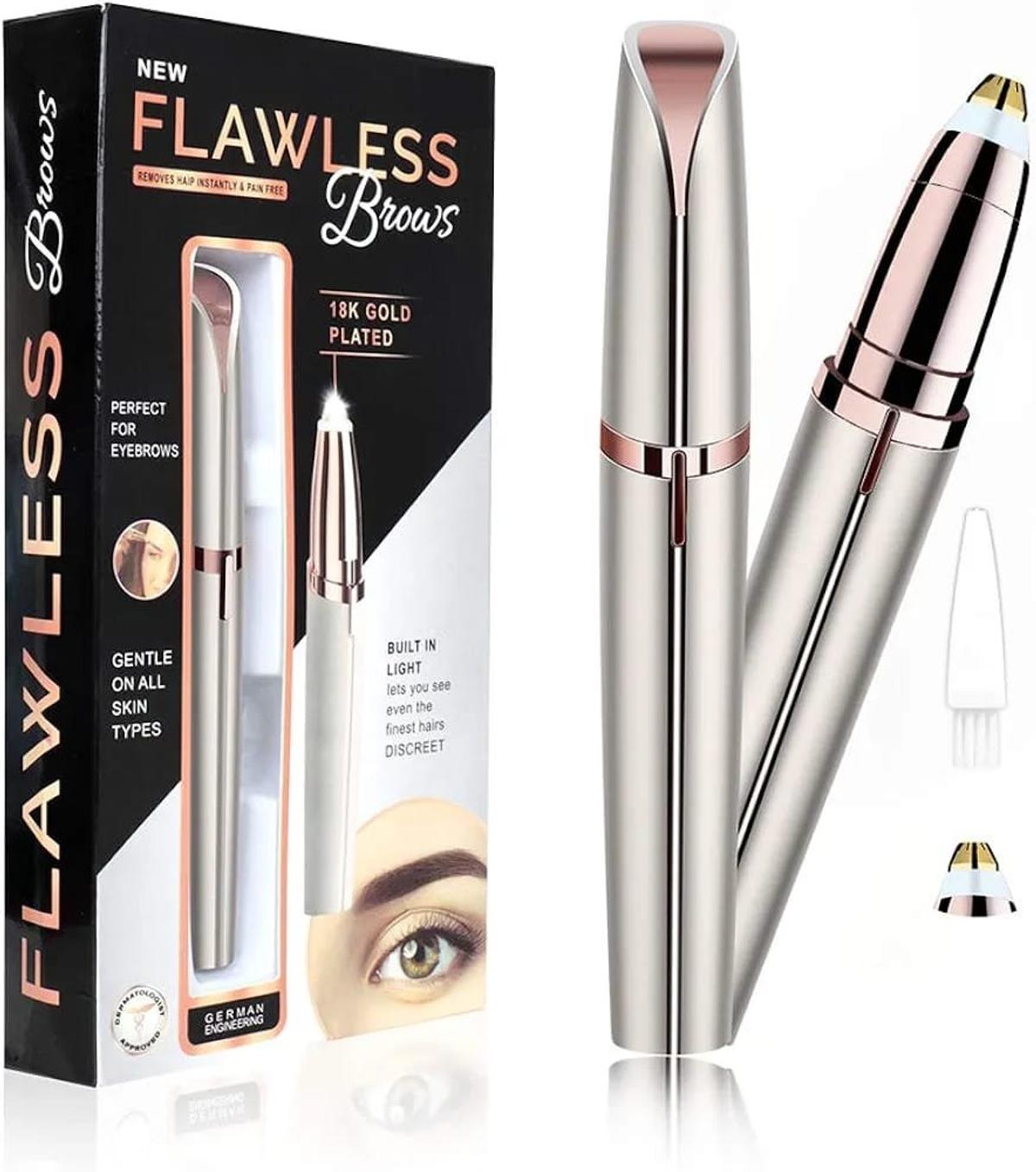 Flawless Eyebrow Trimmer Precision Facial Hair Remover