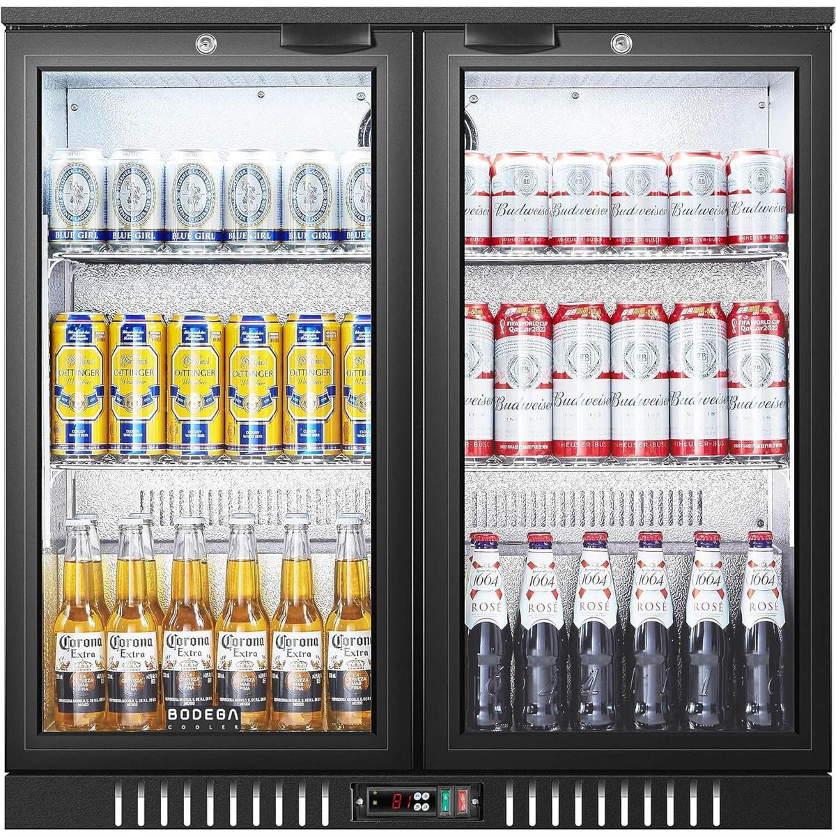 Bodega Cooler 7.4 Cu.Ft Under Counter Back Bar Refrigerator