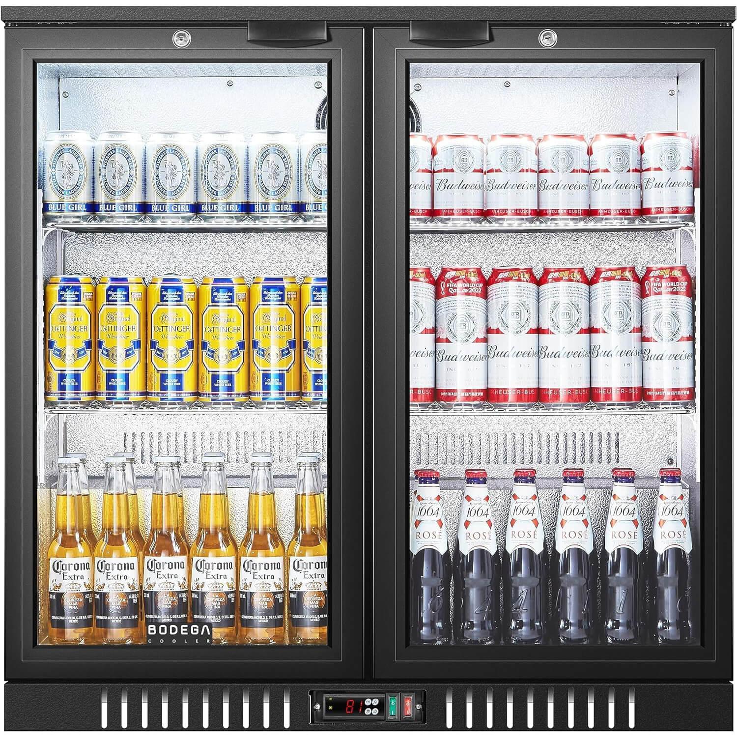 Bodega Cooler 7.4 Cu.Ft Under Counter Back Bar Refrigerator