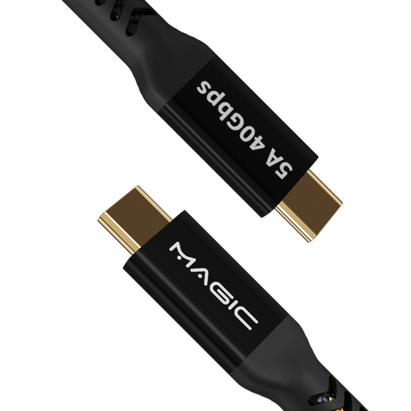 Gallery image 1 of USB-C 40Gbps 240W 快充傳輸編織線