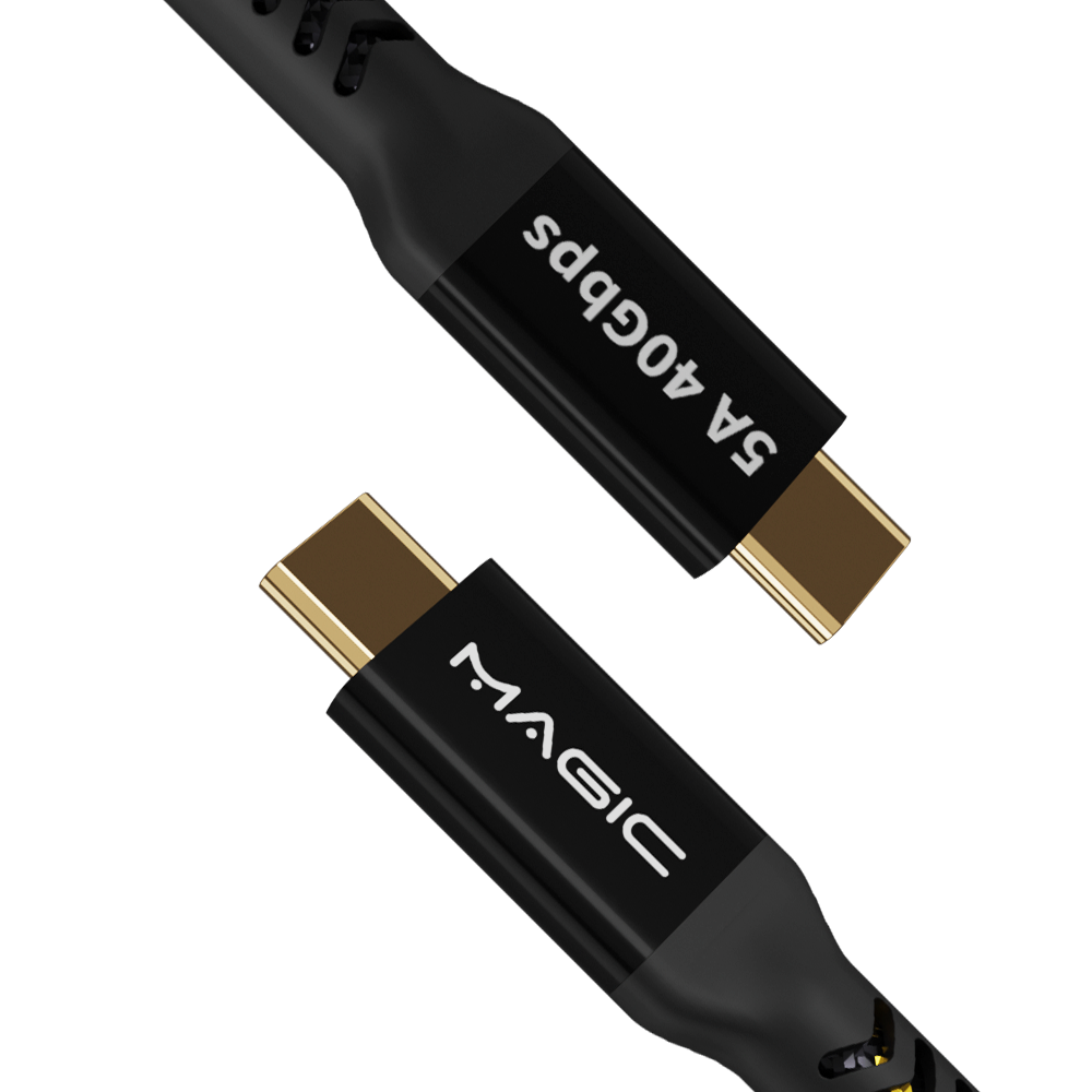 USB-C 40Gbps 240W 快充傳輸編織線