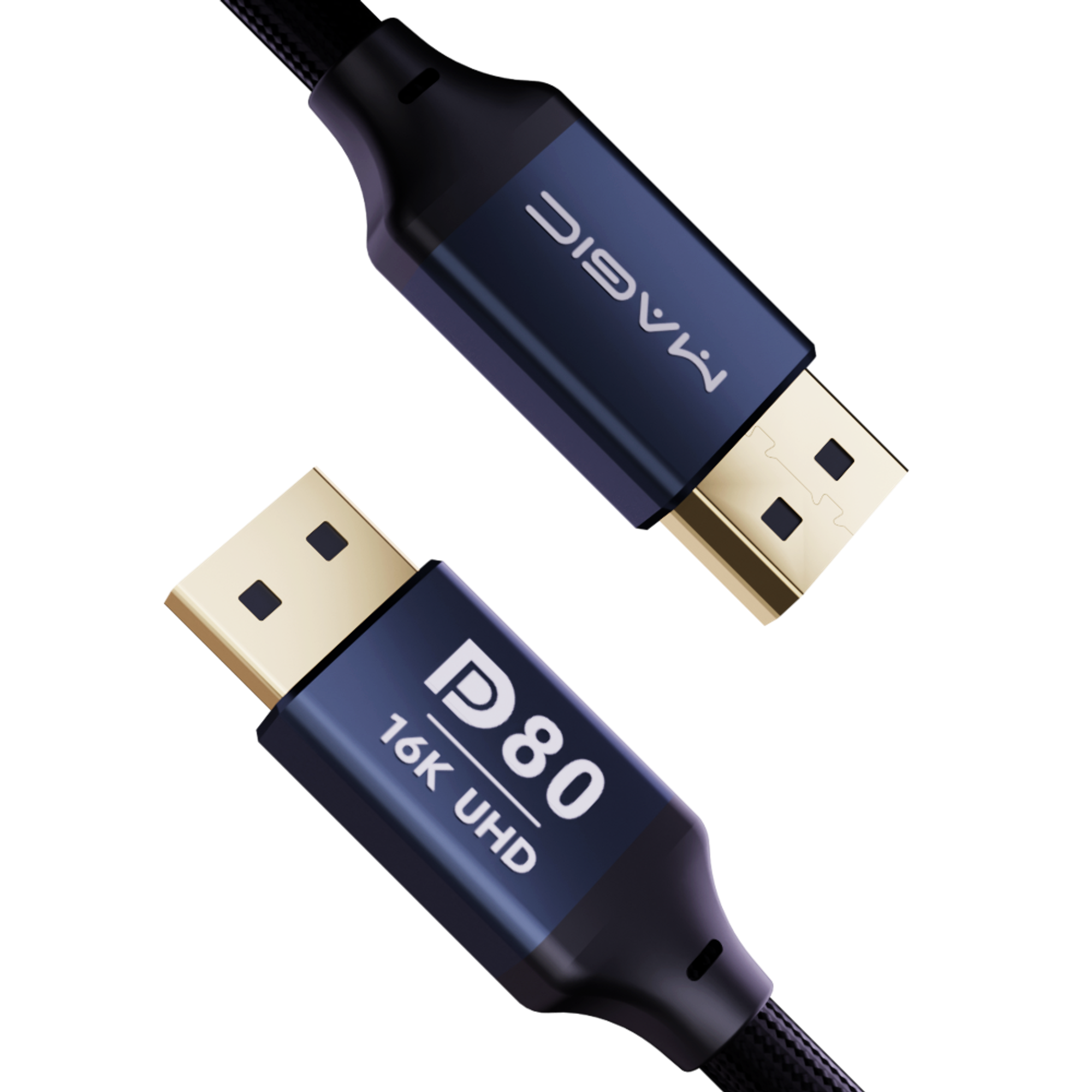 DisplayPort 2.1 (DP80) 傳輸線