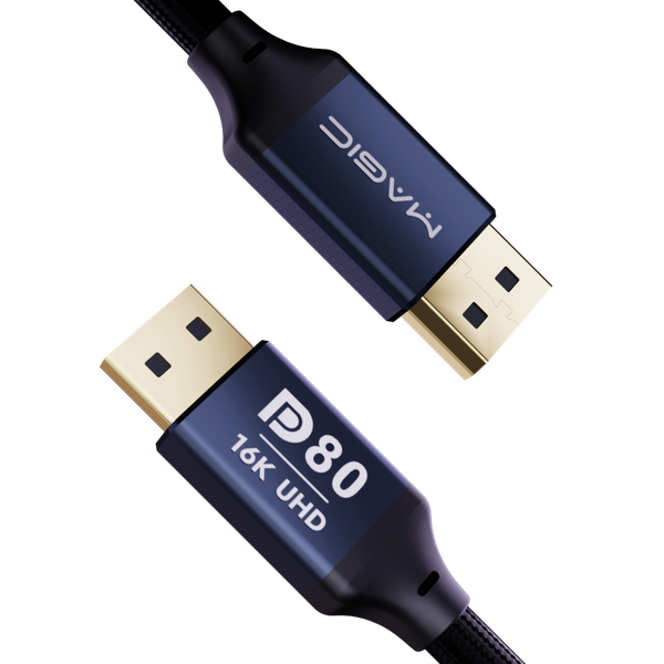 Gallery image 1 of DisplayPort 2.1 (DP80) 傳輸線