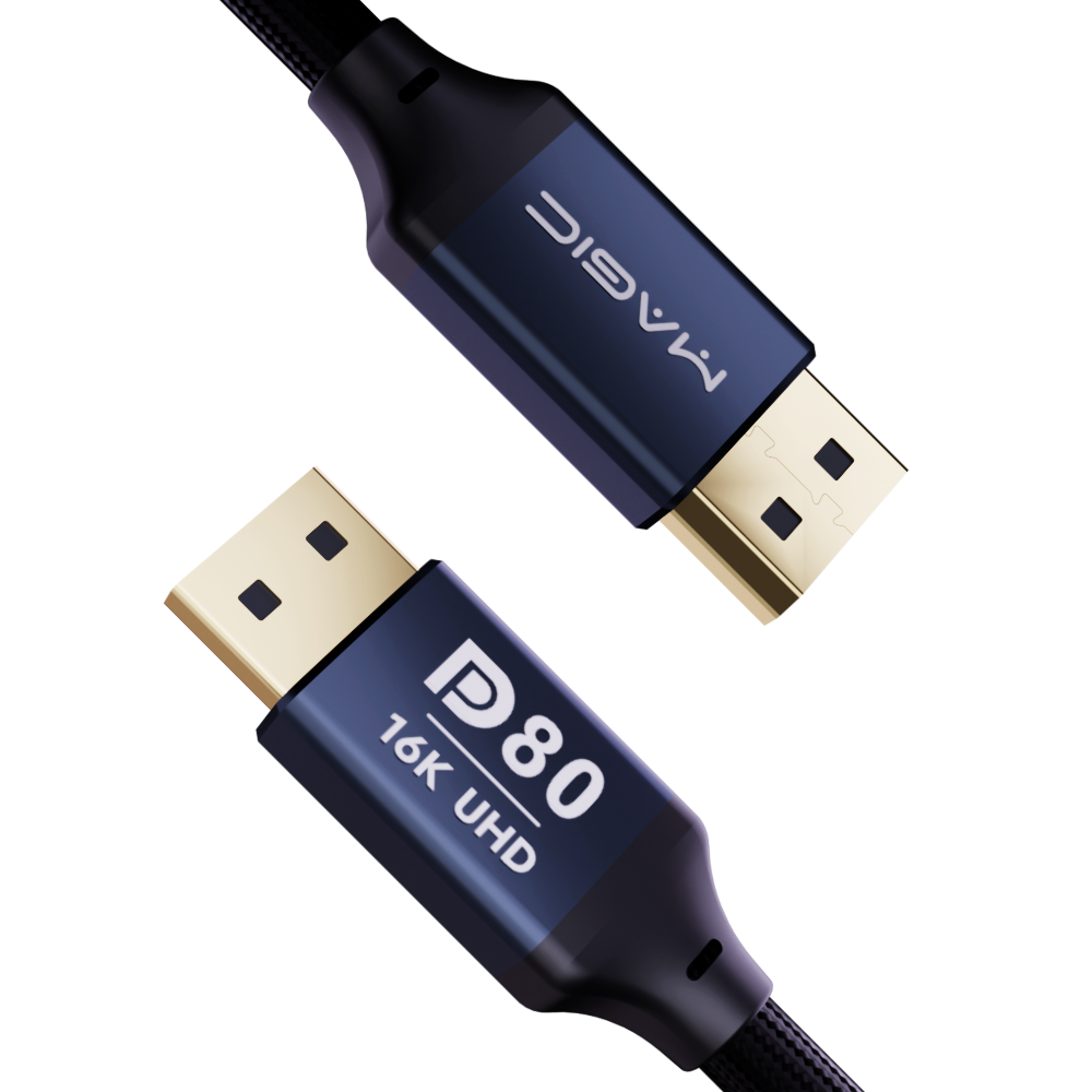 DisplayPort 2.1 (DP80) 傳輸線