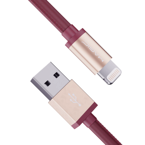 Gallery image 1 of MFi 原廠認證蘋果充電線 質感皮革