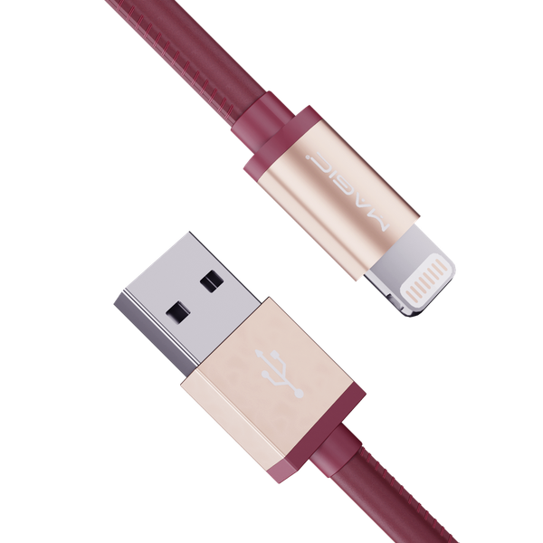 Gallery image 1 of MFi 原廠認證蘋果充電線 質感皮革