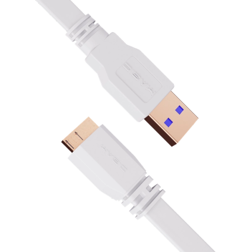 USB 3.0 A公 to Micro USB公傳輸線 (扁線)