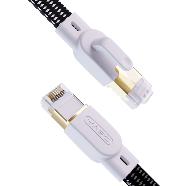 Gallery image 1 of Cat.8 U/FTP 編織室外網路扁線