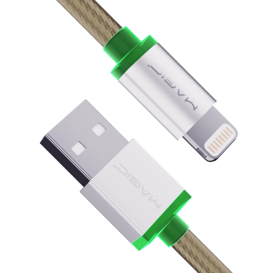 Gallery image 2 of MFI 認證蘋果編織充電線 指示燈