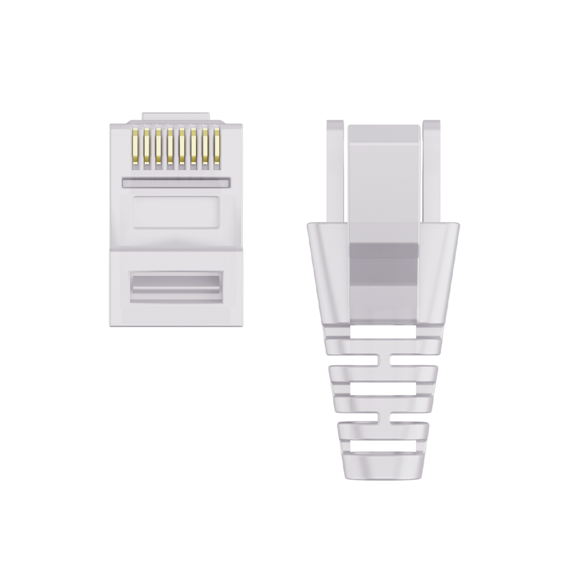 Cat.6/Cat.6A RJ45接頭＋護套組