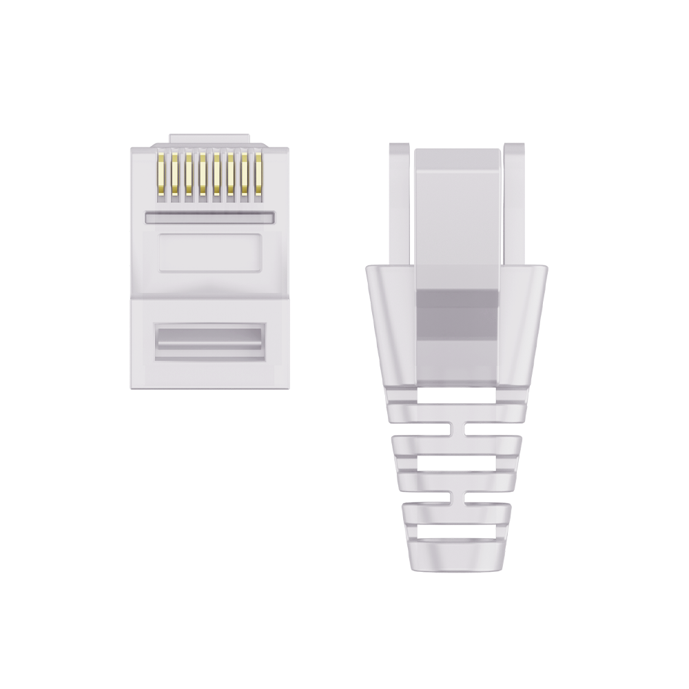 Cat.6/Cat.6A RJ45接頭+護套組