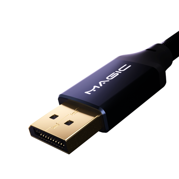 Gallery image 2 of DisplayPort 2.1 (DP80) 傳輸線