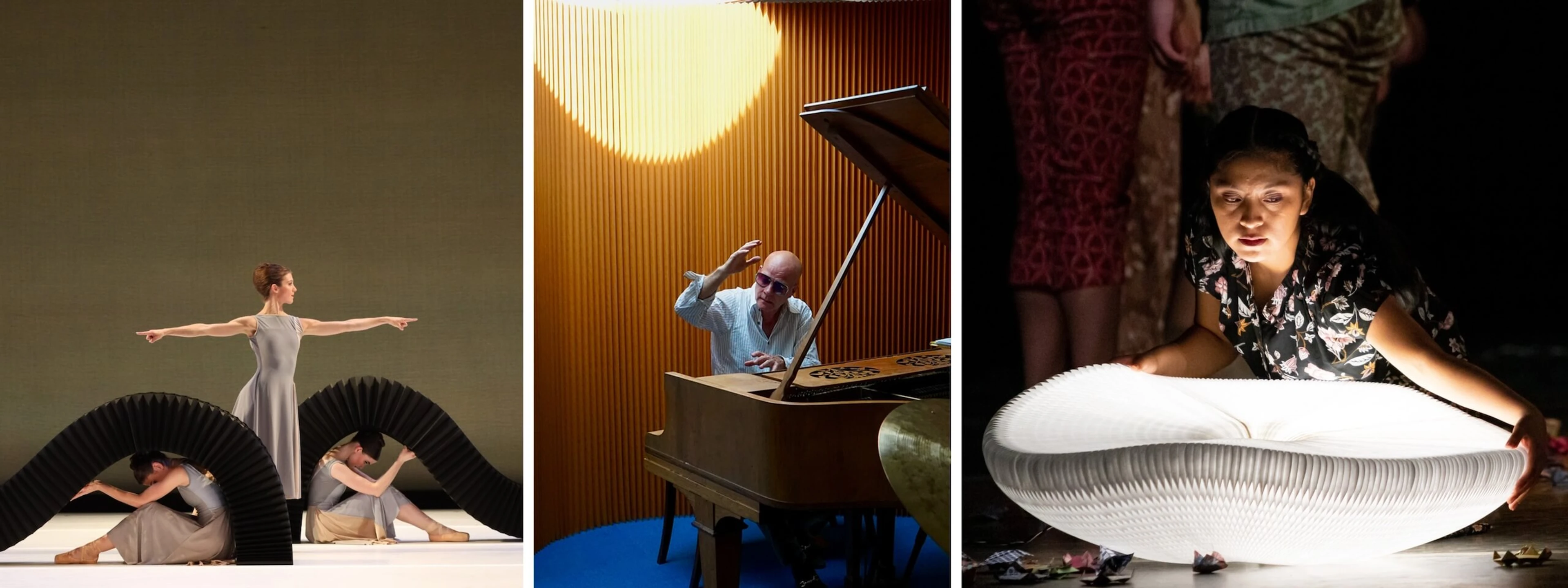 molo products in dramatic performances - softwall, softblock, urchin softlight