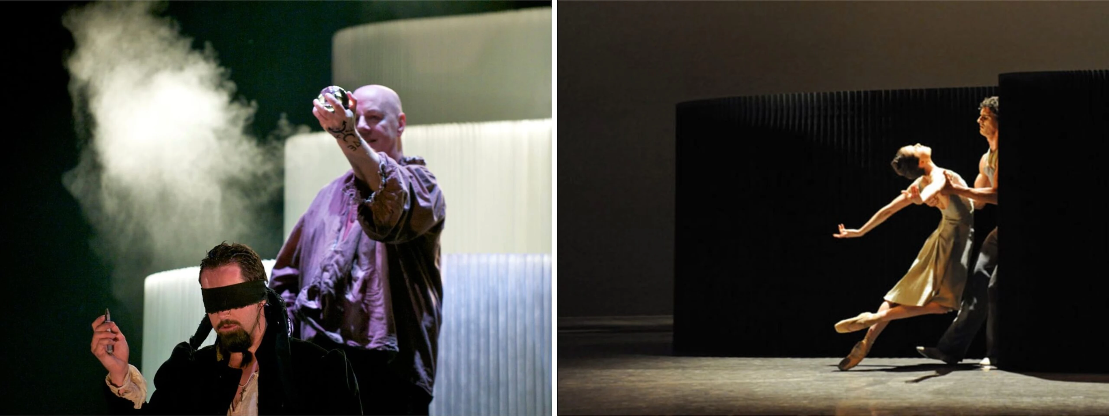 dramatic backdrops for theatrical stage productions