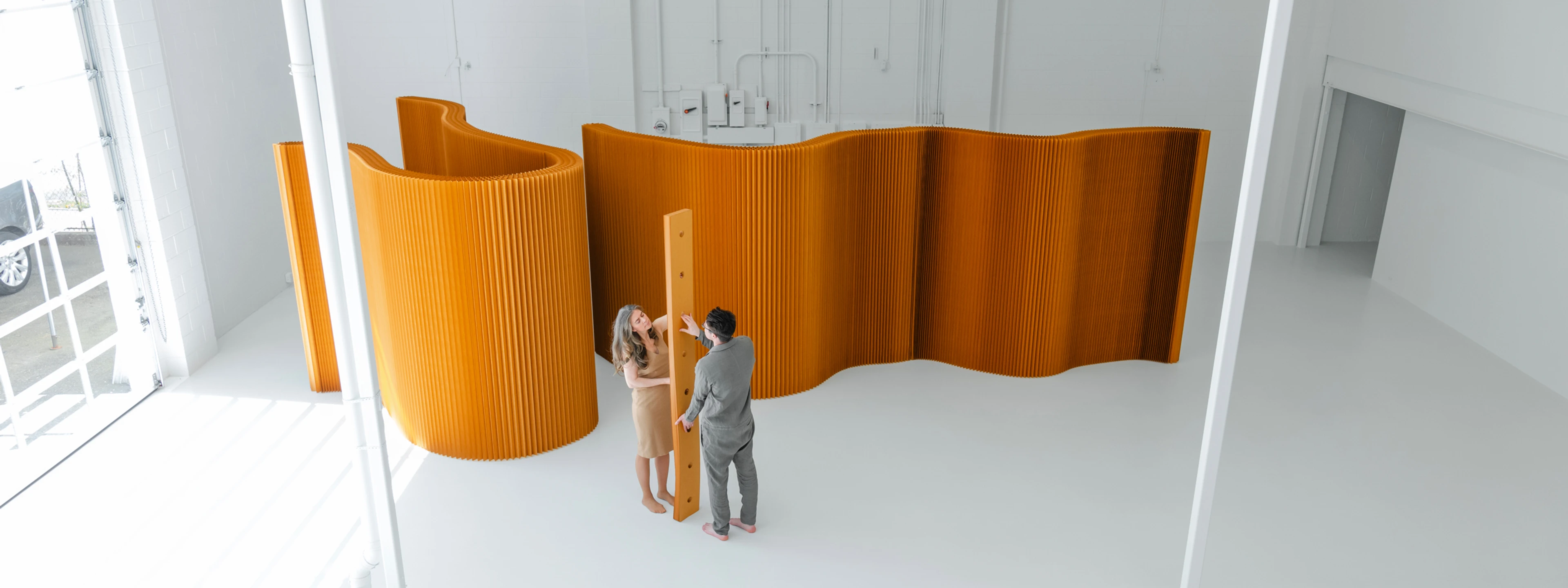 softwall, sustainable interior design, moveable walls, FSC certified furniture, molo