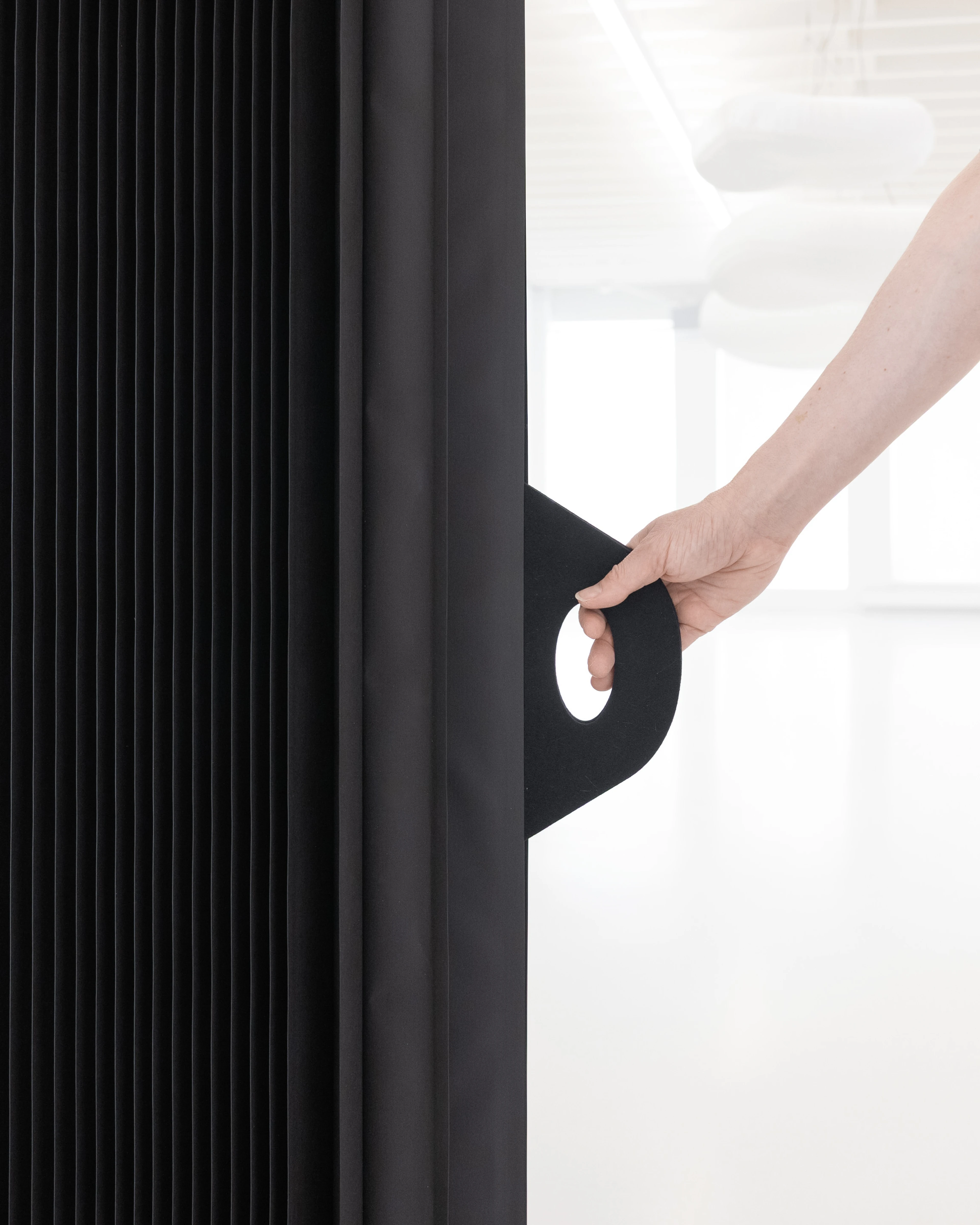 wool felt handle for softwall™