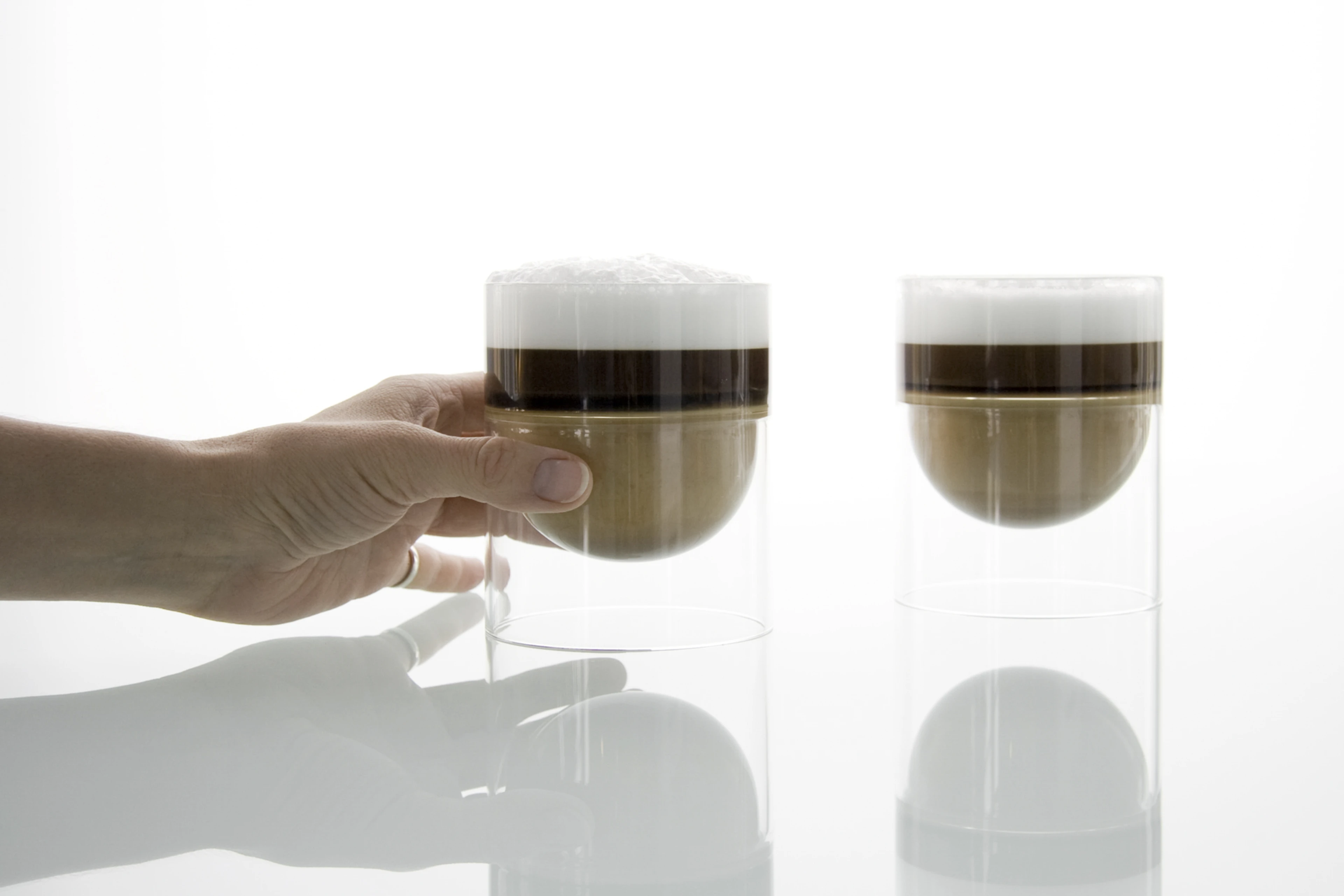 float latte glass