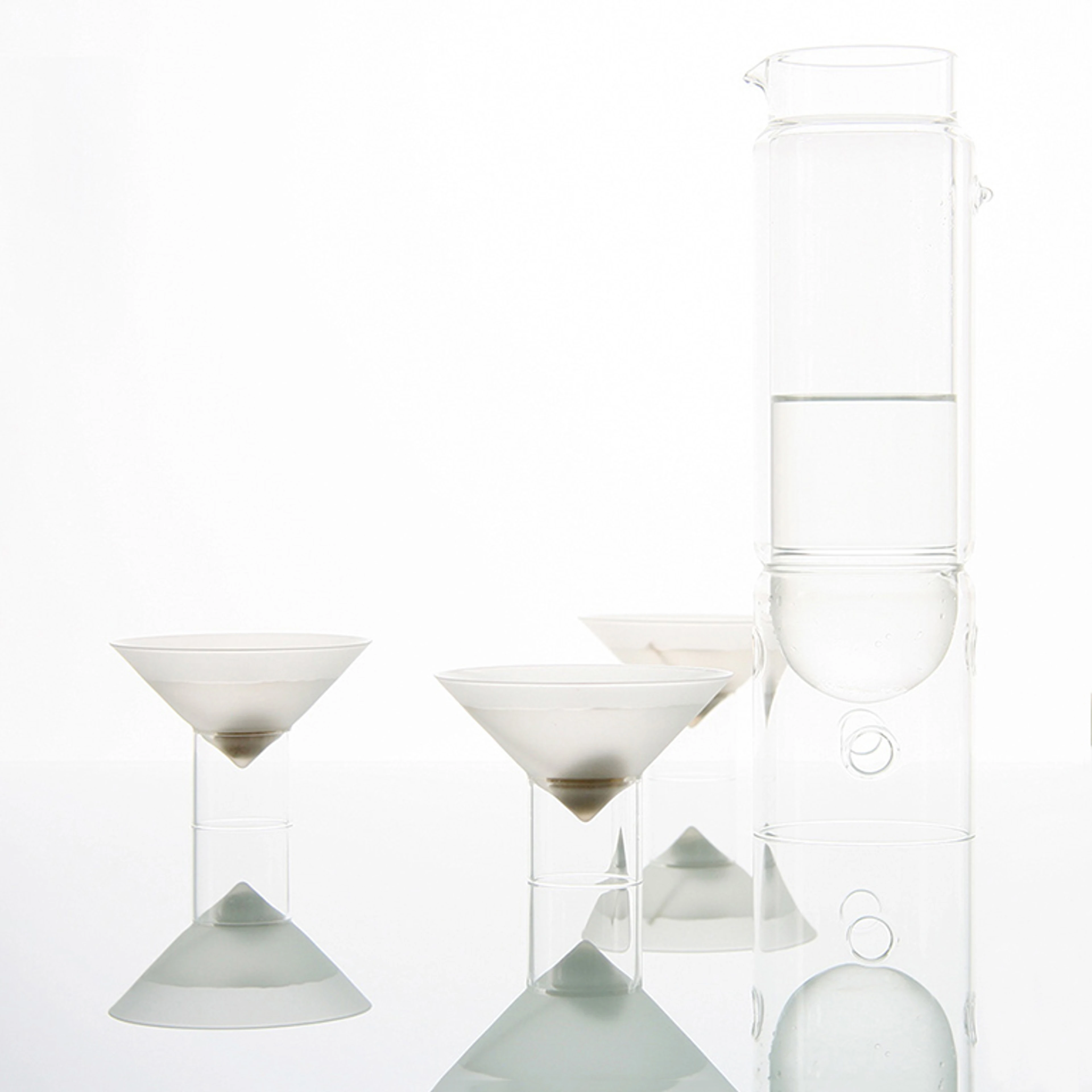 float glassware - martini glass