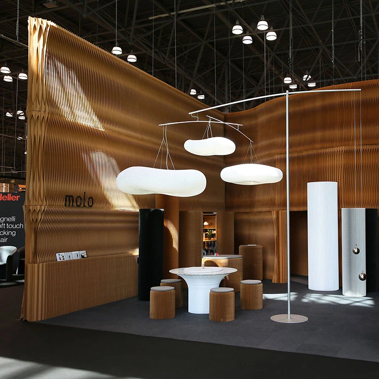 molo's installation at ICFF 2017.