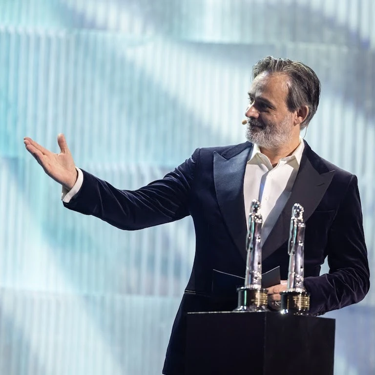 Baltasar Kormákur mobile (Photo by Sigurjon Ragnar)