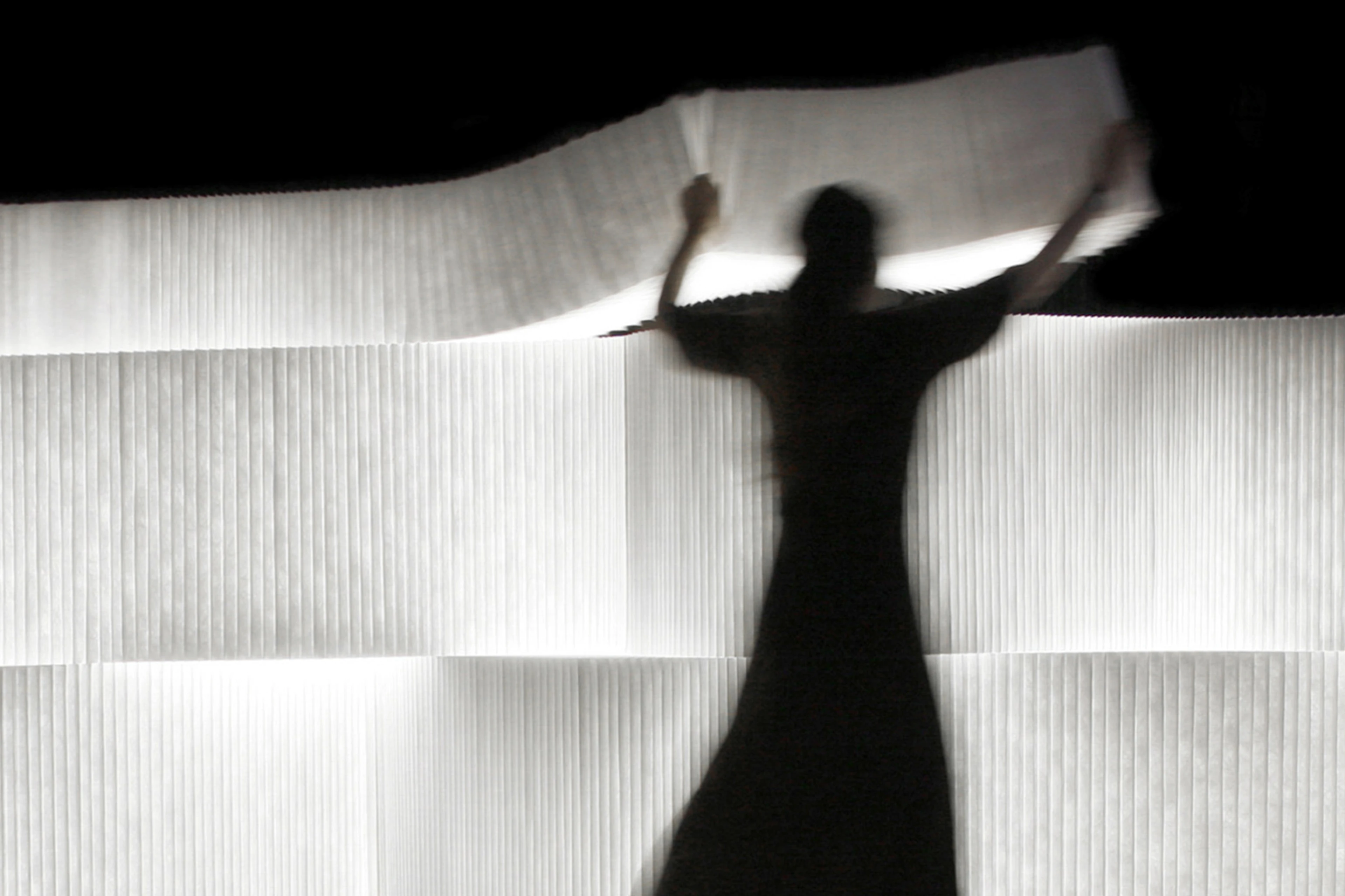 flexible luminous partitions