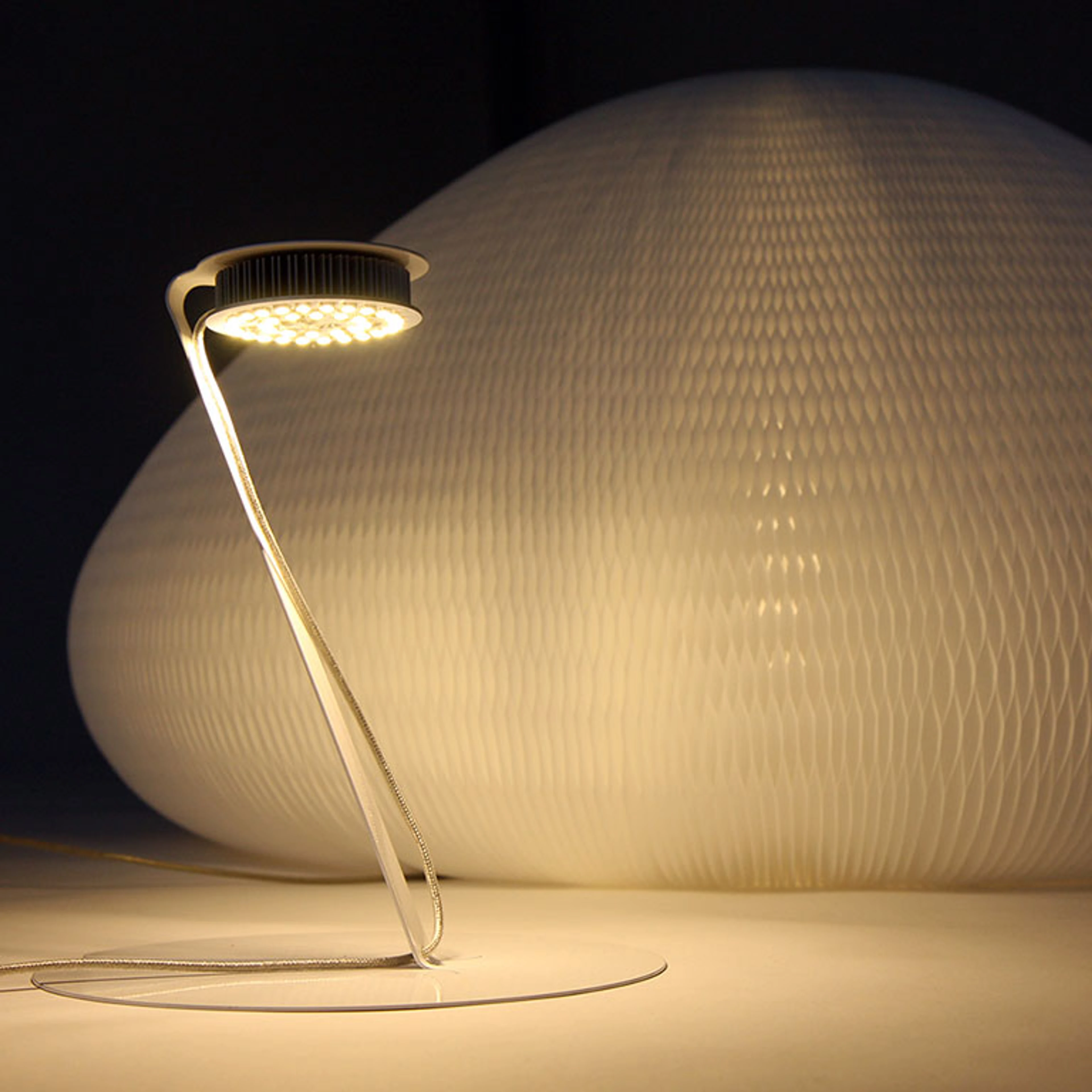 Detail of the LED armature used for urchin softlight's second generation.