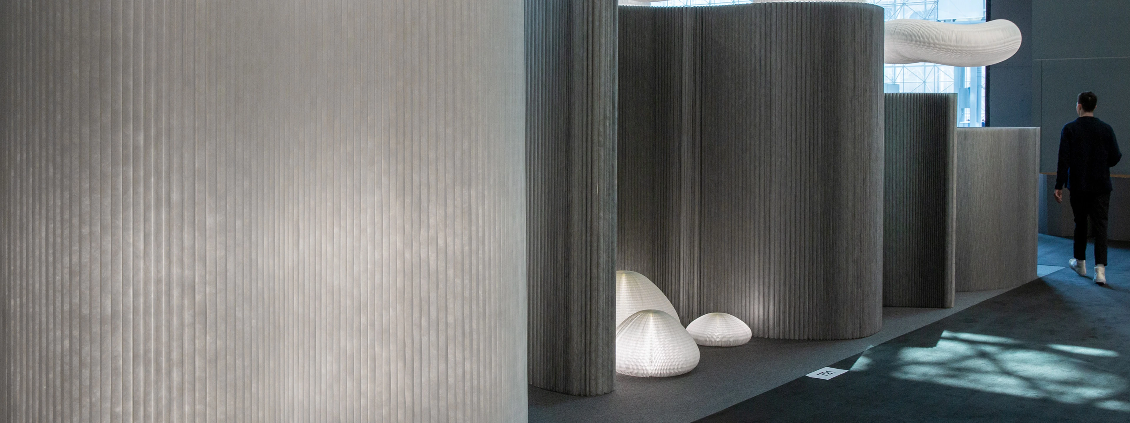 aluminum room divider wall launch - usa - molo