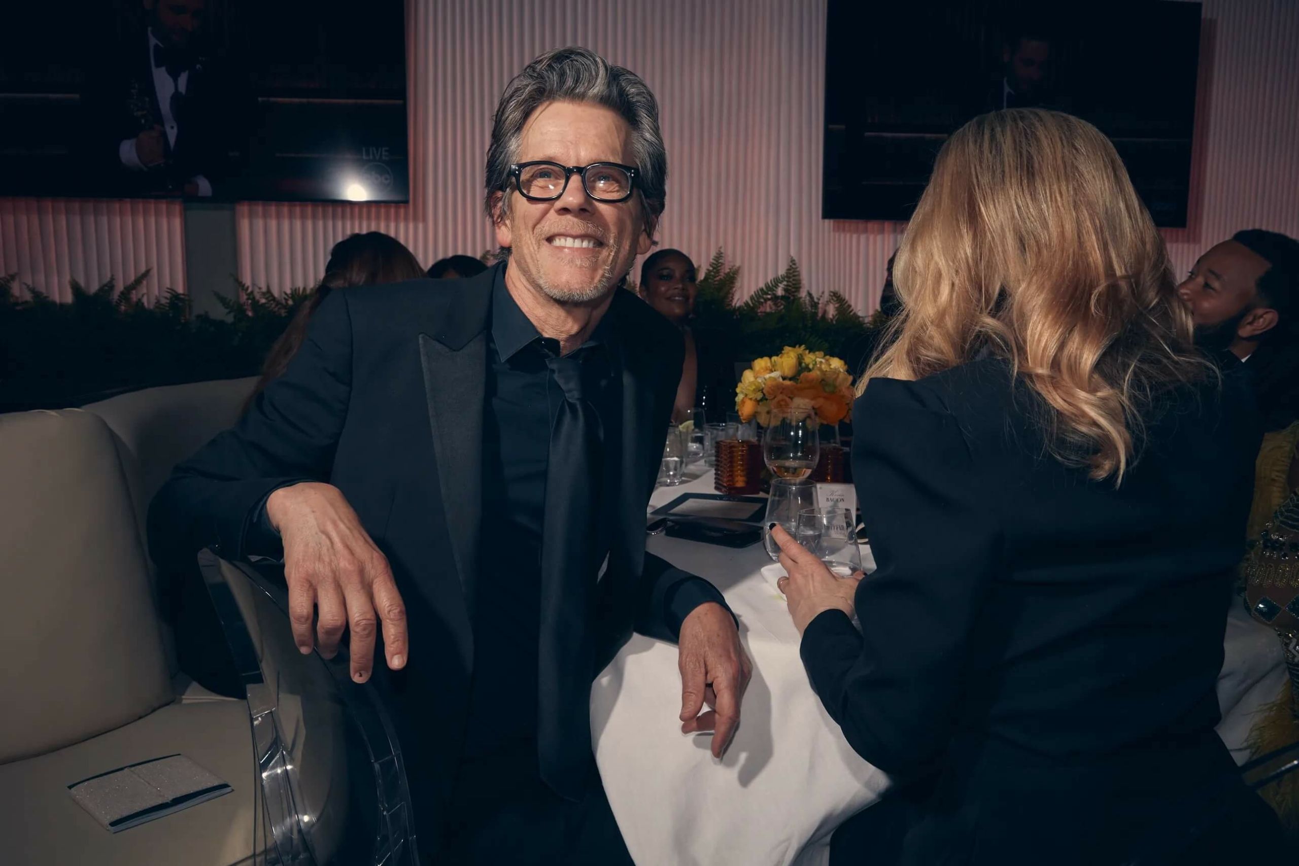 Kevin Bacon at the Vanity Fair Oscar Party