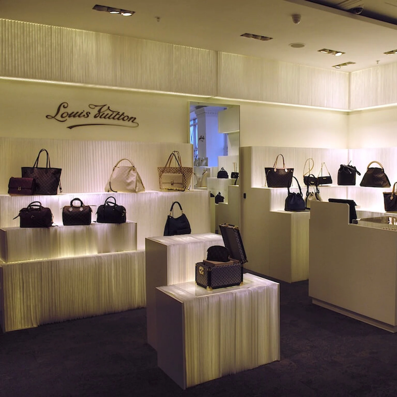 louis vuitton Pop up store - led softblock