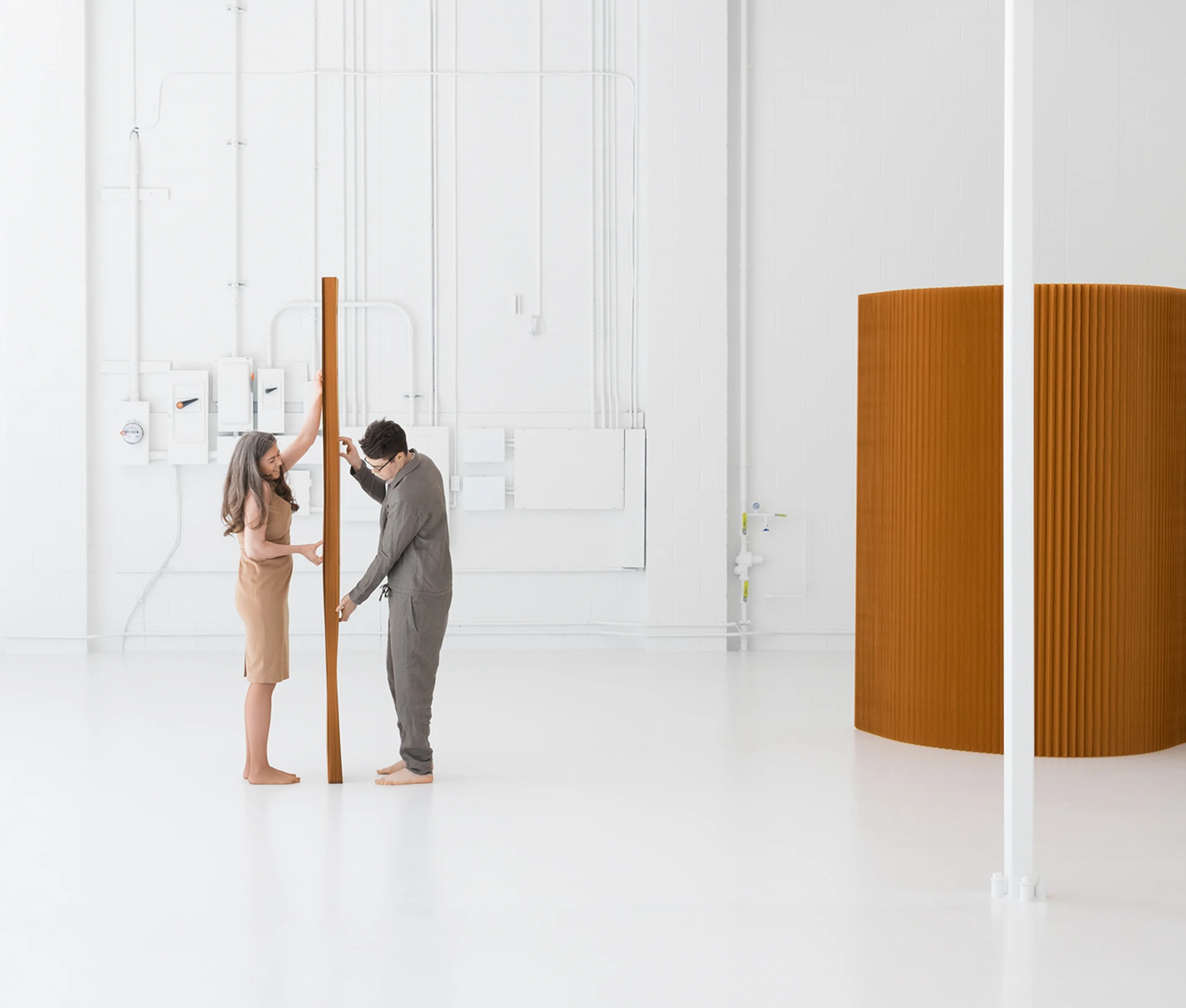 folding paper wall, softwall, FSC certified building materials,molo